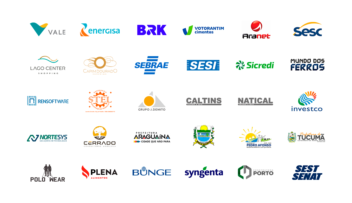 Logos de empresas parceiras