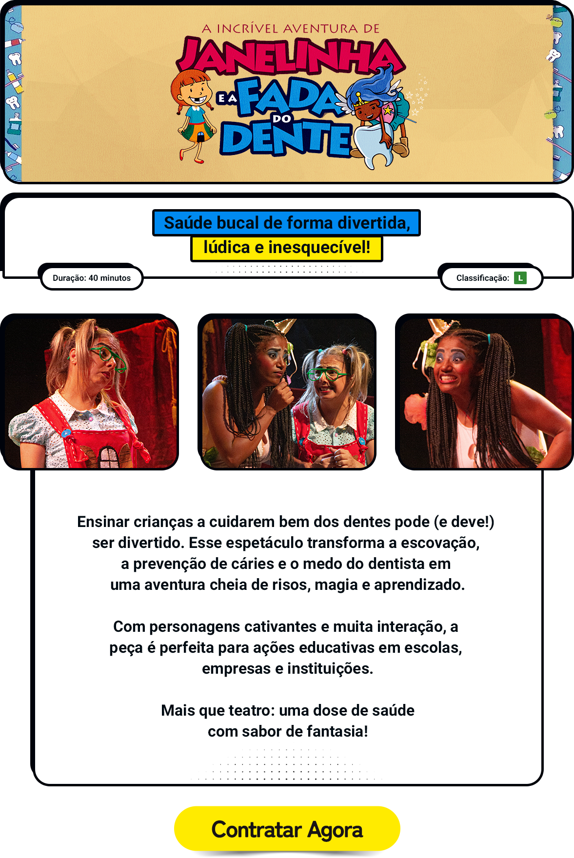 Janelinha e a Fada do Dente