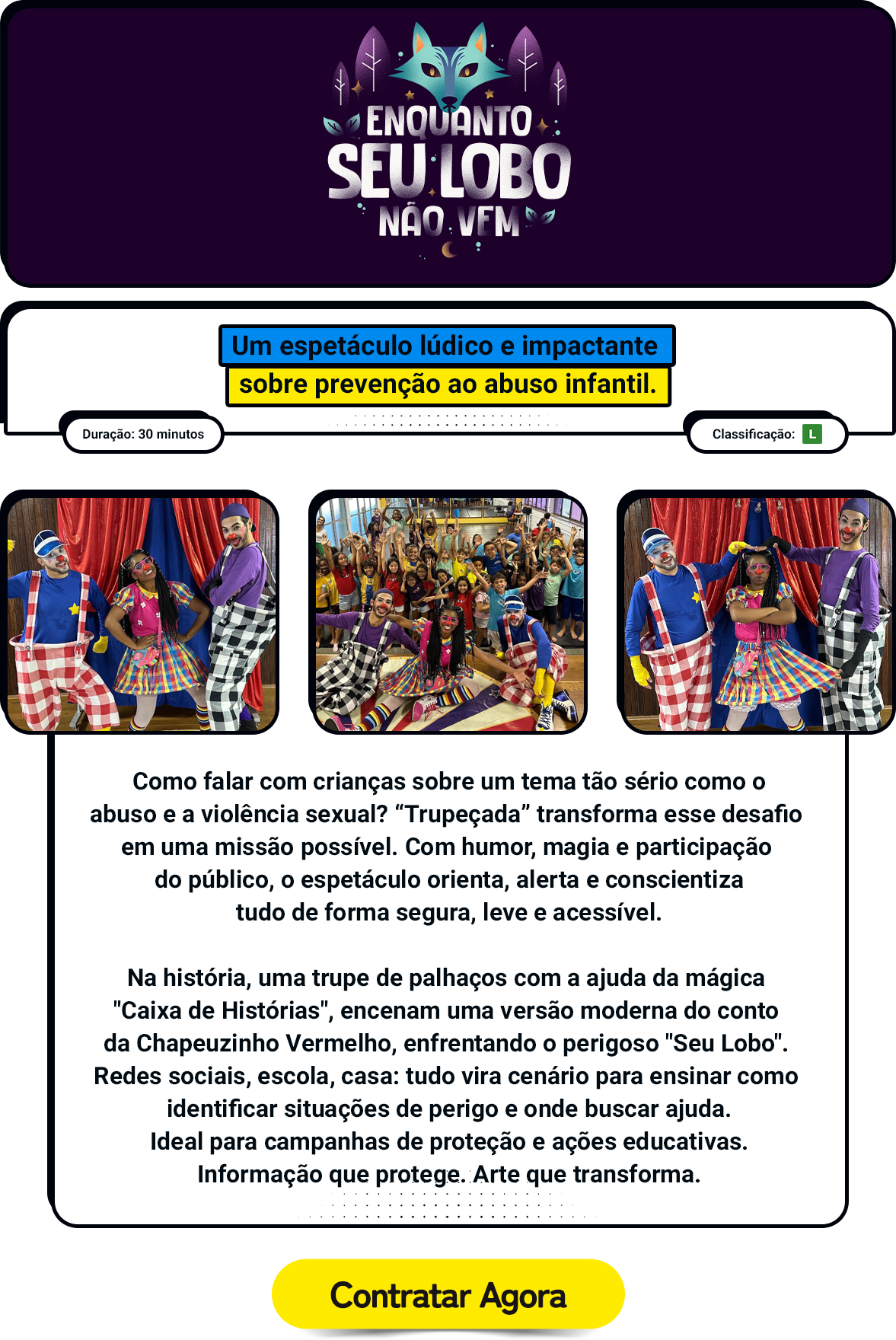 Enquanto Sou Lobo Não Vem.