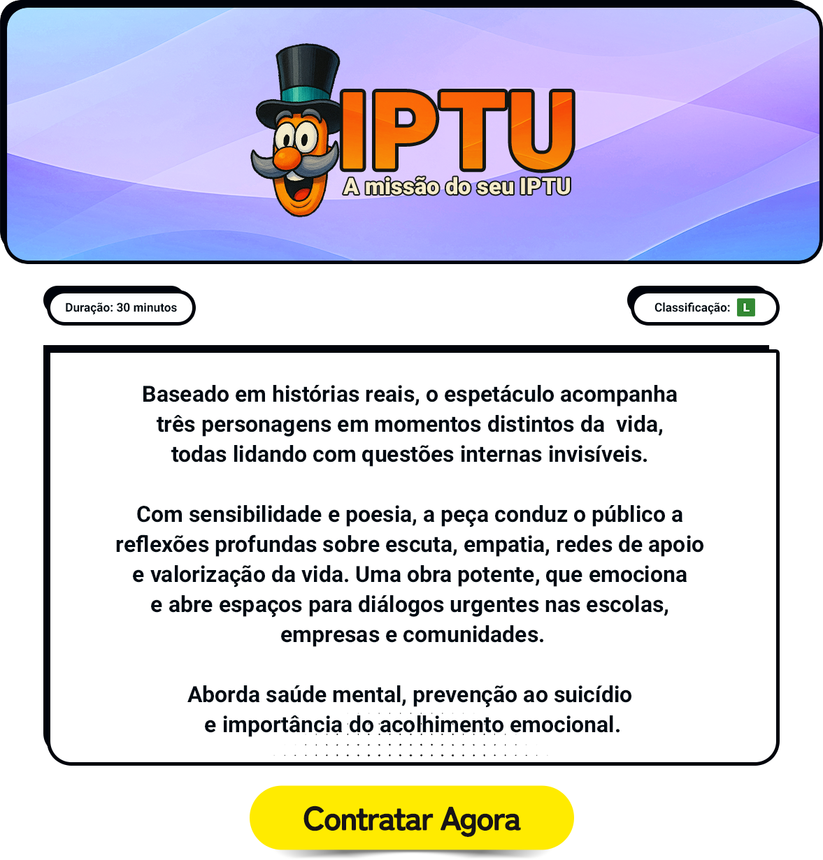 A missão do seu IPTU