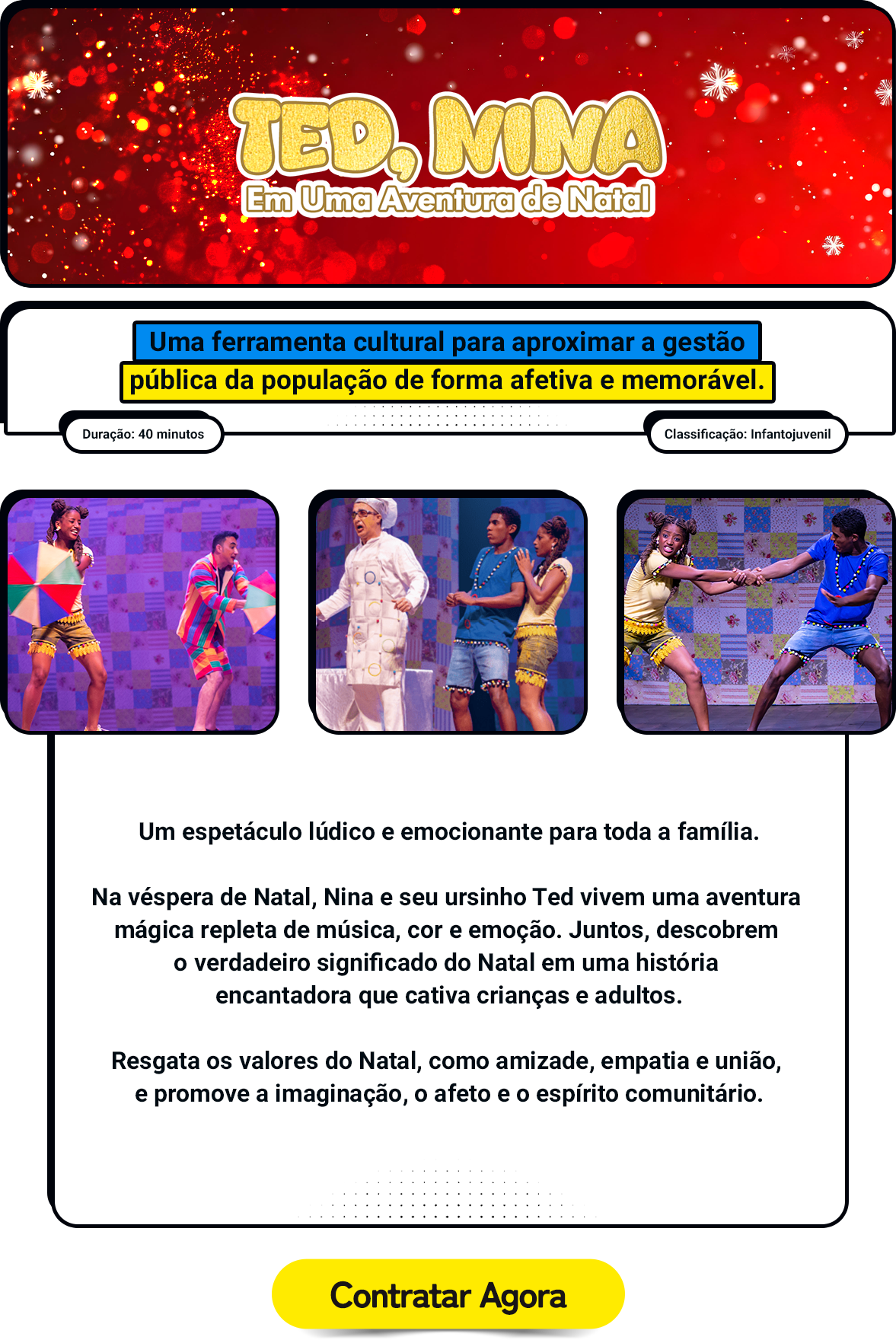 Ted, Nina: Em Uma Aventura de Natal