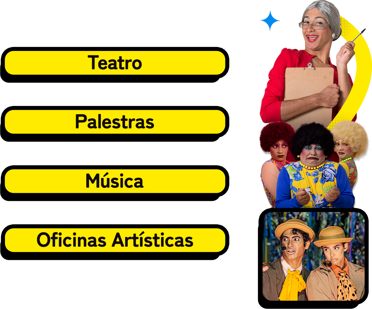 Performance de teatro de rua